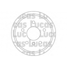 DB4235 TRW Тормозной барабан