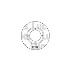 DF1925 TRW Тормозной диск