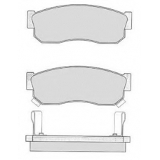 RA.0278.1 RAICAM Комплект тормозных колодок, дисковый тормоз