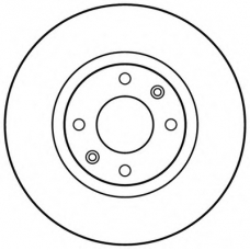 D2038 SIMER Тормозной диск