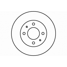 MDC1722 MINTEX Тормозной диск