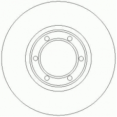 D2033 ROULUNDS Тормозной диск