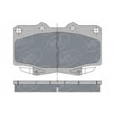 SP 229 SCT Комплект тормозных колодок, дисковый тормоз