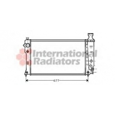60402131 SCHLIECKMANN Радиатор, охлаждение двигателя