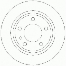 D2074 ROULUNDS Тормозной диск