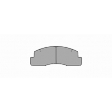 737 SIMER Комплект тормозных колодок, дисковый тормоз