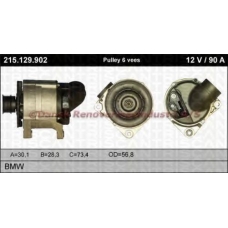 20-215-129-902 TRISCAN Генератор