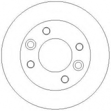 AC2527D AC Delco Тормозной диск