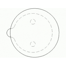 MDB1129 MINTEX Комплект тормозных колодок, дисковый тормоз