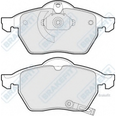 PD3305 APEC Комплект тормозных колодок, дисковый тормоз