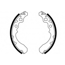 S743 SIMER Комплект тормозных колодок