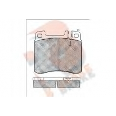 RB0975 R BRAKE Комплект тормозных колодок, дисковый тормоз