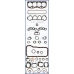 50021600 AJUSA Комплект прокладок, двигатель