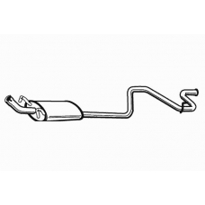 21695 WALKER Глушитель выхлопных газов конечный