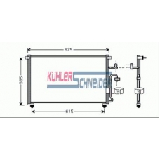 5220191 KUHLER SCHNEIDER Конденсатор, кондиционер