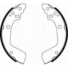 8100 69008 TRISCAN Комплект тормозных колодок