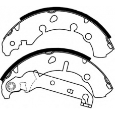 AKS-2006 ASVA Комплект тормозных колодок