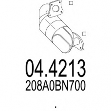 04.4213 MTS Катализатор