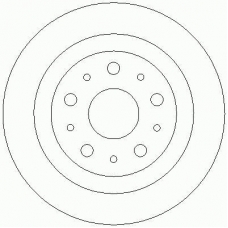 D2230 ROULUNDS Тормозной диск