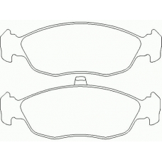 MDK0079 MINTEX Комплект тормозов, дисковый тормозной механизм