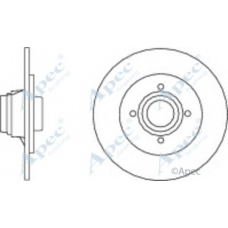 DSK2813 APEC Тормозной диск
