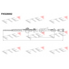 FKS28002 FTE Трос, управление сцеплением