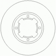 D2463 ROULUNDS Тормозной диск