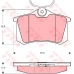 GDB1438 TRW Комплект тормозных колодок, дисковый тормоз