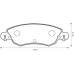 573026B BENDIX Комплект тормозных колодок, дисковый тормоз