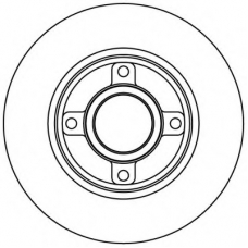 D1043 SIMER Тормозной диск