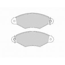 FD6733A NECTO Комплект тормозных колодок, дисковый тормоз