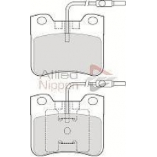 ADB1231 COMLINE Комплект тормозных колодок, дисковый тормоз