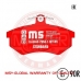 13046029582-SET-MS MASTER-SPORT Комплект тормозных колодок, дисковый тормоз