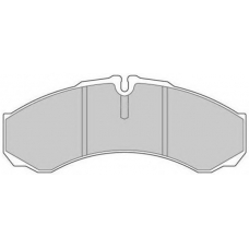 FBP-1700 FREMAX Комплект тормозных колодок, дисковый тормоз