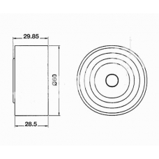 ITB-6H04 IPS Parts Устройство для натяжения ремня, ремень грм