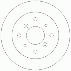 D2314 ROULUNDS Тормозной диск