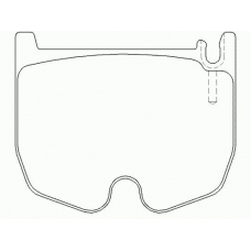 MDB2839 MINTEX Комплект тормозных колодок, дисковый тормоз