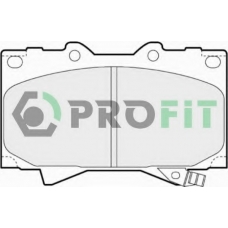 5000-1456 PROFIT Комплект тормозных колодок, дисковый тормоз