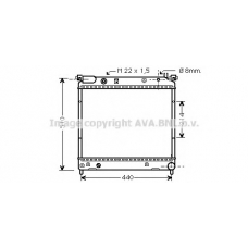 SZ2036 Prasco Радиатор, охлаждение двигателя