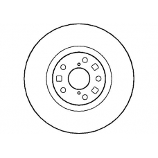 NBD 942 NATIONAL Тормозной диск