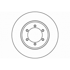 MDC1370 MINTEX Тормозной диск