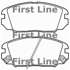 FBP3595 FIRST LINE Комплект тормозных колодок, дисковый тормоз