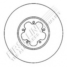 FBD1625 FIRST LINE Тормозной диск