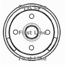 FBR635 FIRST LINE Тормозной барабан