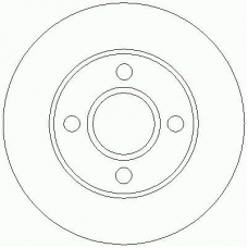 D2257 ROULUNDS Тормозной диск