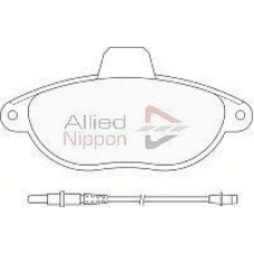 ADB2714 COMLINE Комплект тормозных колодок, дисковый тормоз