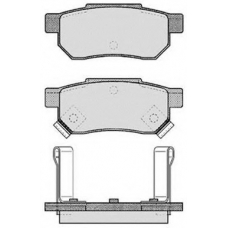 RA.0453.0 RAICAM Комплект тормозных колодок, дисковый тормоз