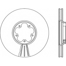 BDA1946.20 OPEN PARTS Тормозной диск