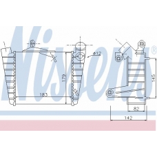 96773 NISSENS Интеркулер