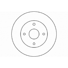 MDC1860 MINTEX Тормозной диск